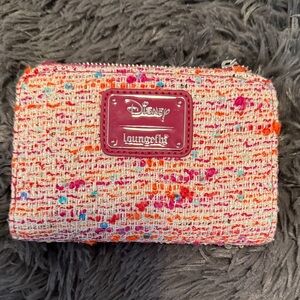 Disney Loungefly Multicolor Wallet with sparkle and bow